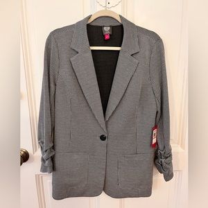 Vince Camuto houndstooth blazer jacket new with tags!